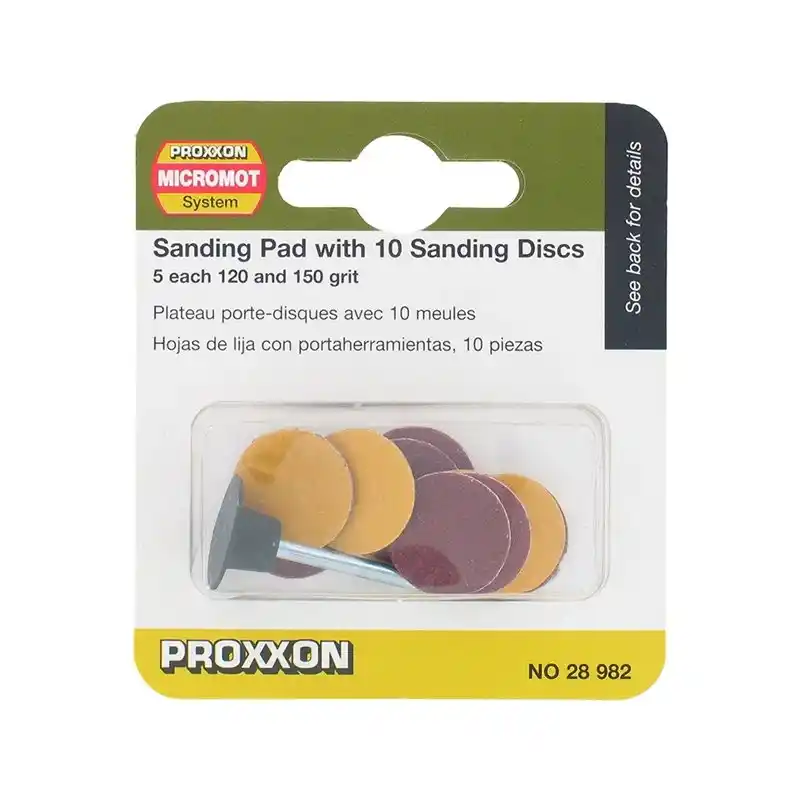 Proxxon 28982 Pimli 10lu Disk Zımpara