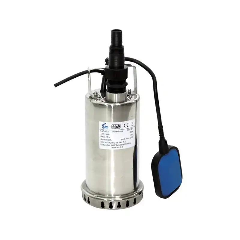 Rain Pump CSP 550S Paslanmaz Drenaj Su Dalgıç Pompa