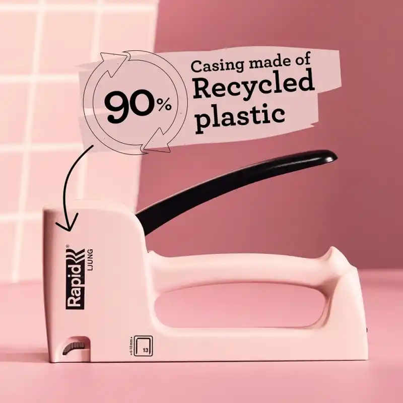 Rapid R13 Ljung Mekanik Açık Pembe Zımba Tabancası