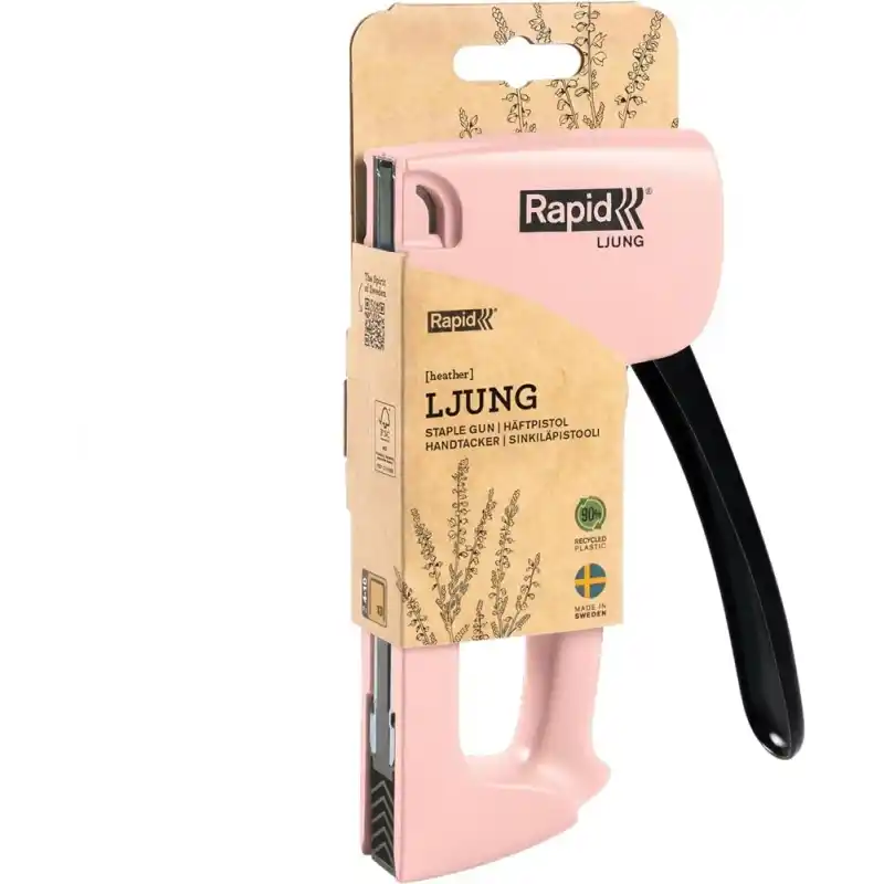 Rapid R13 Ljung Mekanik Açık Pembe Zımba Tabancası