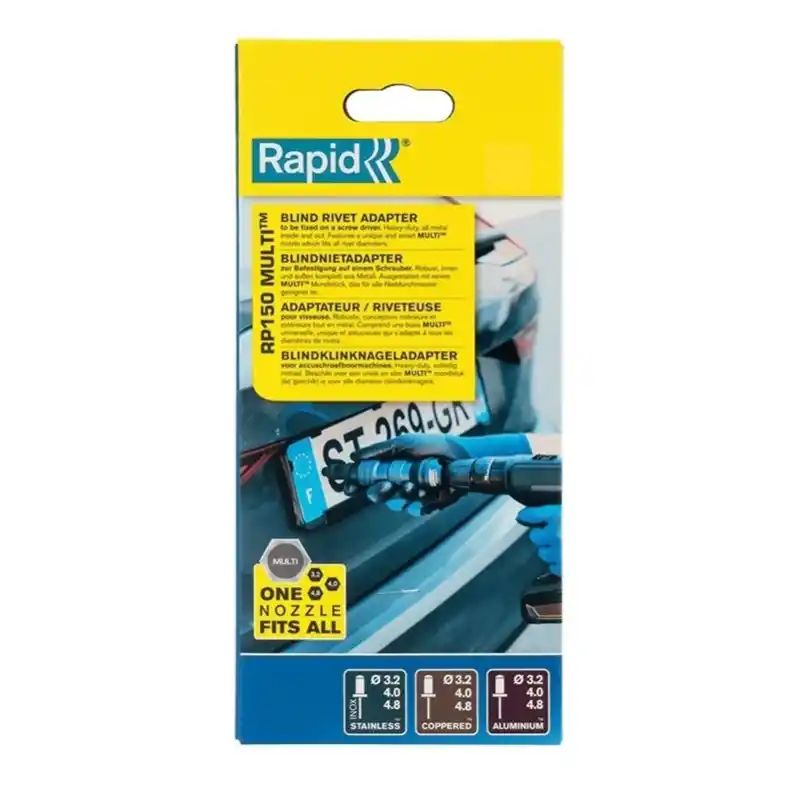 Rapid RP150 Multi Perçin Adaptörü (Şarjlı Matkap için)