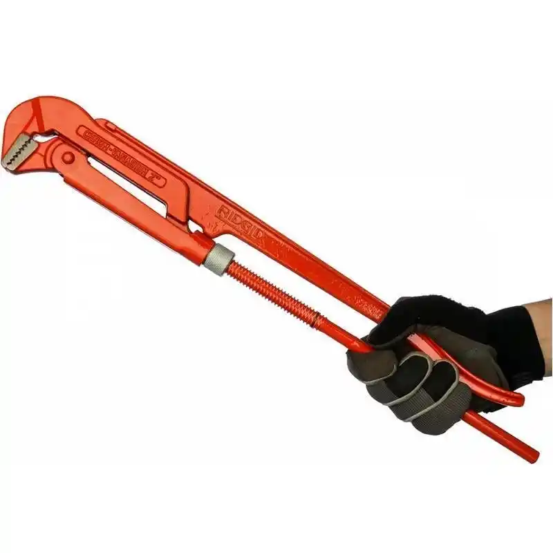 Ridgid 19201 4 Maşalı Boru Anahtarı 90° Çeneli 29½ 750mm