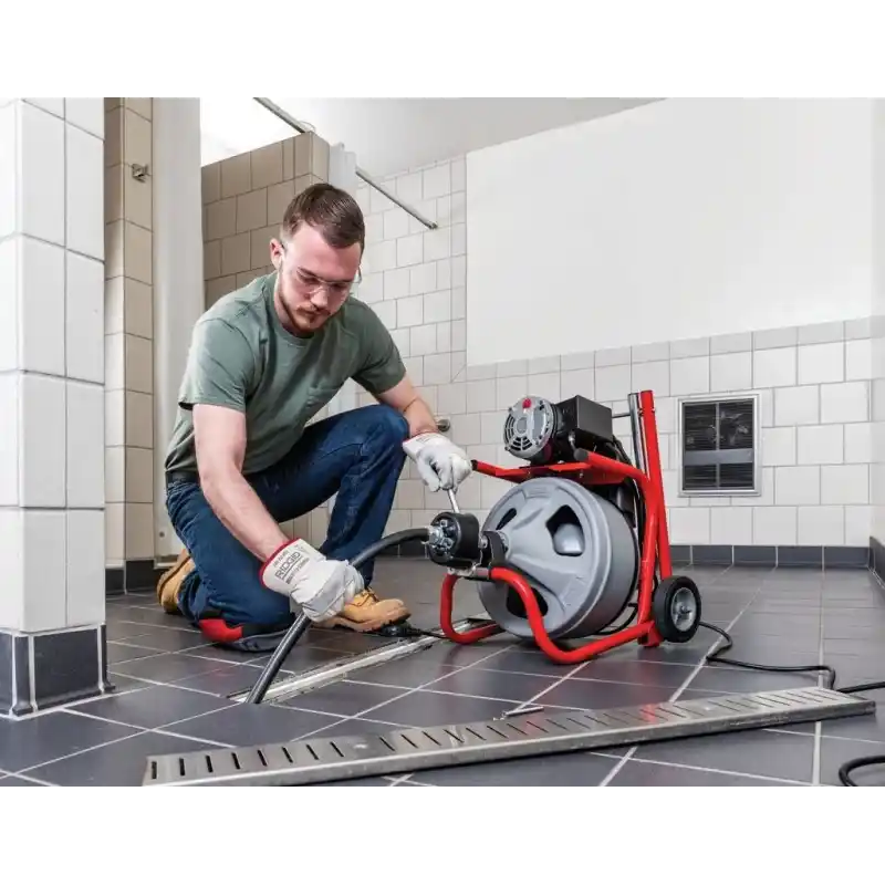 Ridgid 27033 K-400 Tamburlu Kanal Açma Temizleme Makinesi
