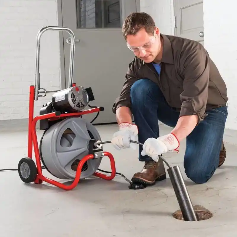 Ridgid 27033 K-400 Tamburlu Kanal Açma Temizleme Makinesi