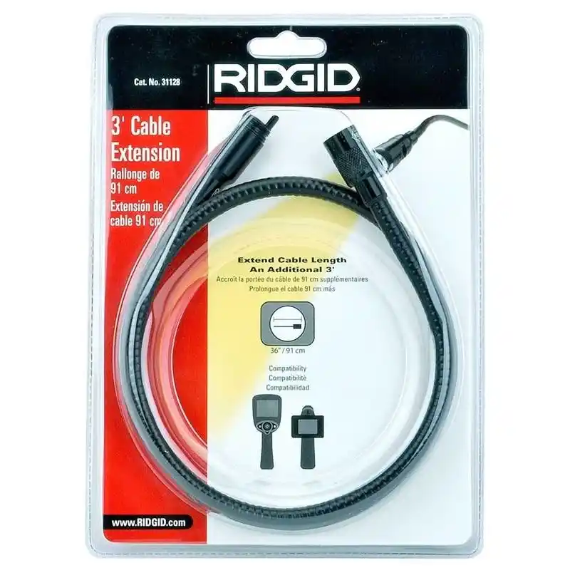 RIDGID 31128 Micro CA300 Dijital Gözlem Kamera 90 cm Kablo Uzatması