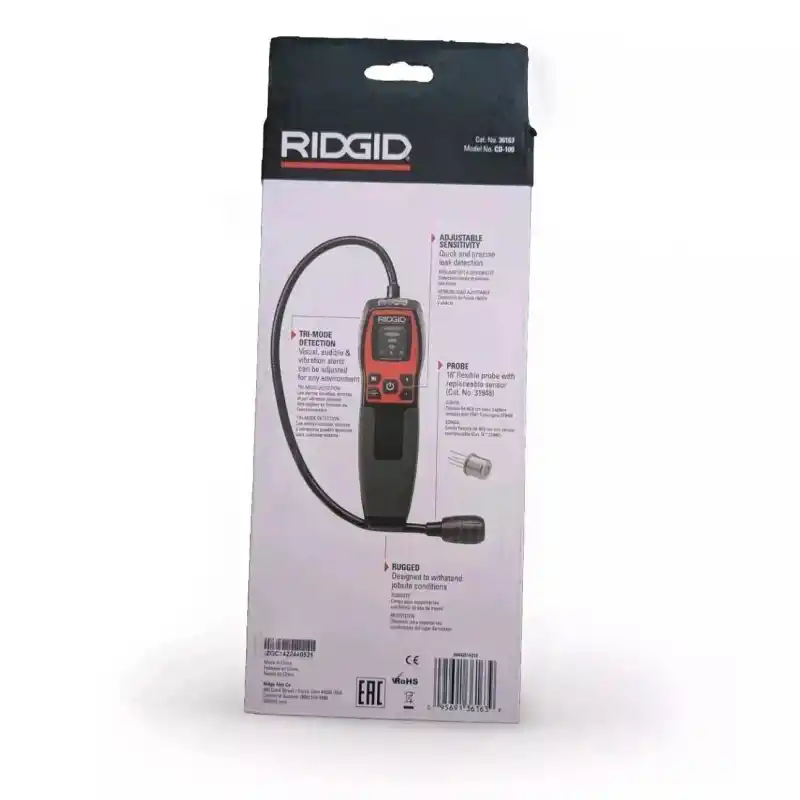 Ridgid 36163 Micro CD-100 Yanıcı Gaz Kaçak Dedektörü