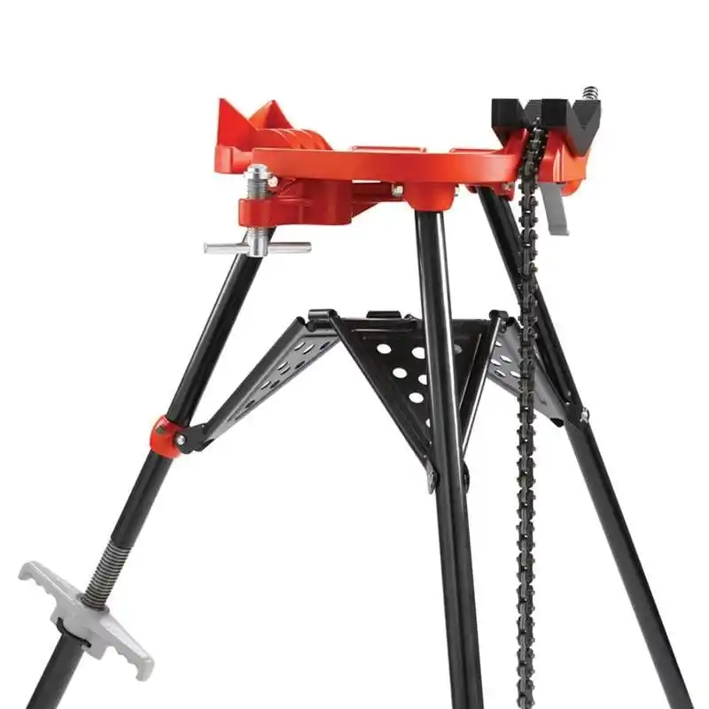 Ridgid 36273 TRISTAND 460-6 Taşınabilir 3 Ayaklı Zincirli Boru Mengene 1/8-6