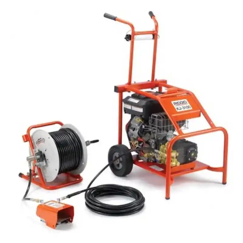 Ridgid 37413 KJ-3100 Su Jeti Kanal Açma Temizleme Makinesi