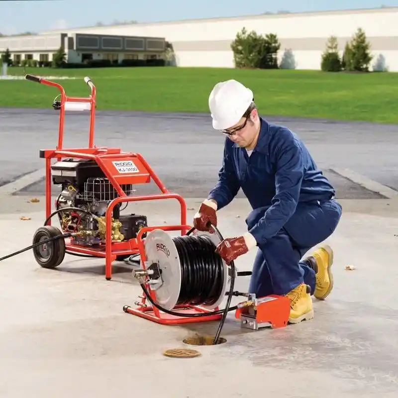 Ridgid 37413 KJ-3100 Su Jeti Kanal Açma Temizleme Makinesi