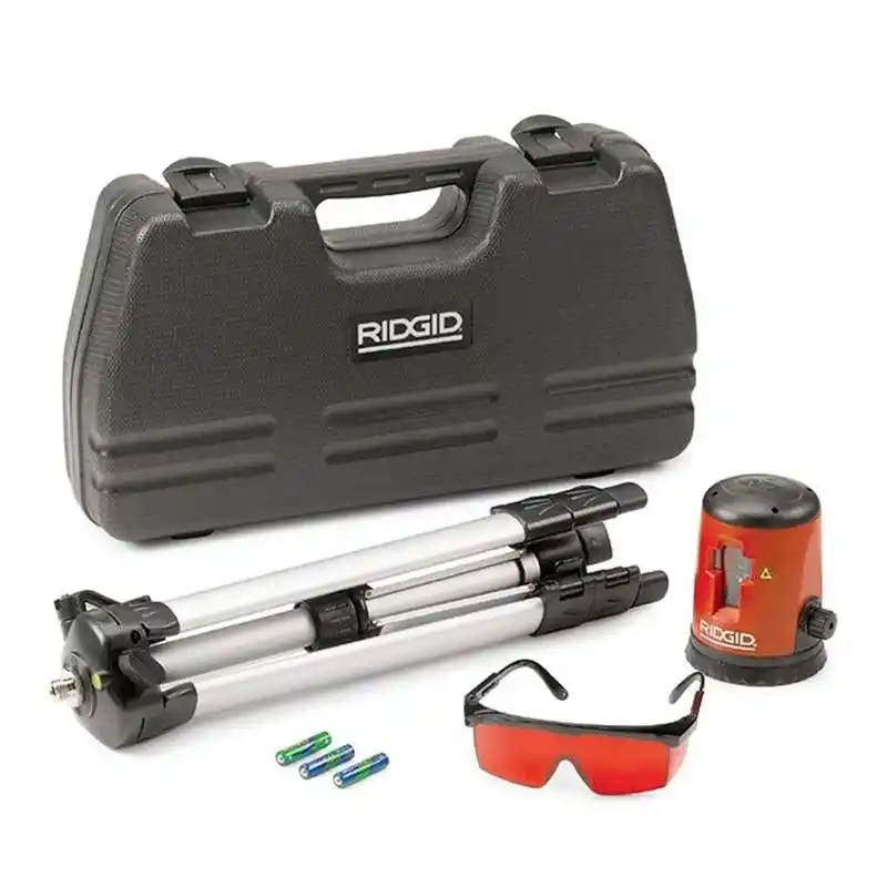 Ridgid 38758 Micro CL-100 Otomatik Çapraz Çizgi Lazer Hizalama Distomot Seti