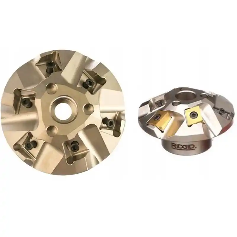 Ridgid 48858 B-500 için 30° Kaynak Ağzı Açma Kafası 6 Bıçak 1 Gres Yağı ve 8 Vida Seti