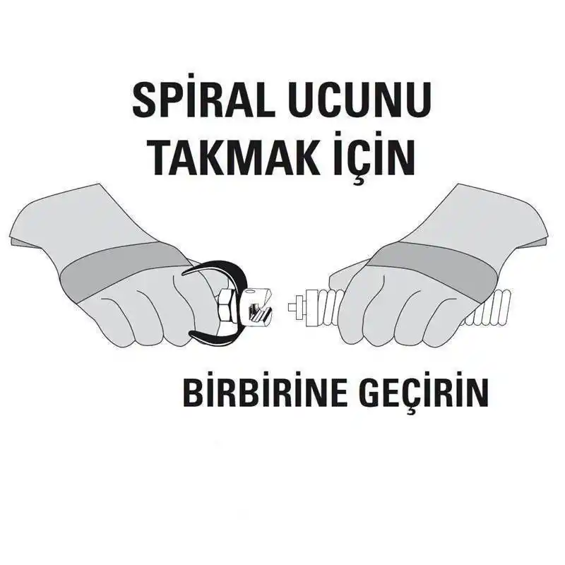 Ridgid 55457 T-225 Kanal Açma Geri Alma Spiral Burgusu