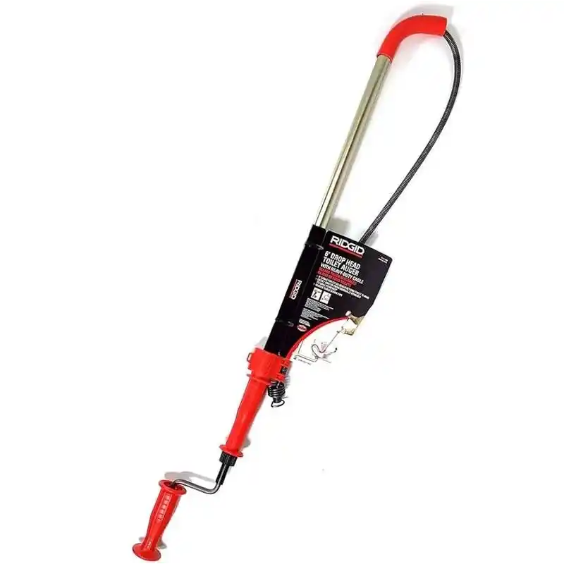 Ridgid 56658 K-6 Tuvalet Tıkanıklığı Kanal Açma Spirali ½ x 6