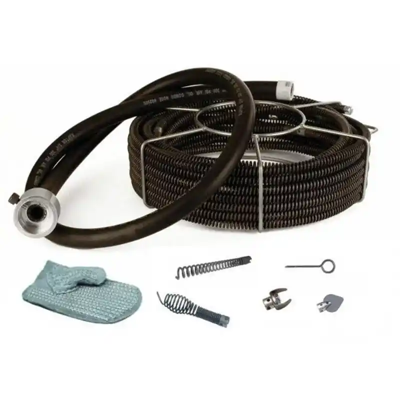 Ridgid 59365 K-60 Kanal Açma Temizleme A-30 16 mm Yedek Spiral Seti 13.7 mt