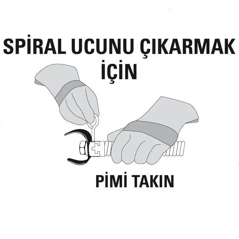 Ridgid 63105 T-3 Kanal Açma Spiral Geri Alma Ucu