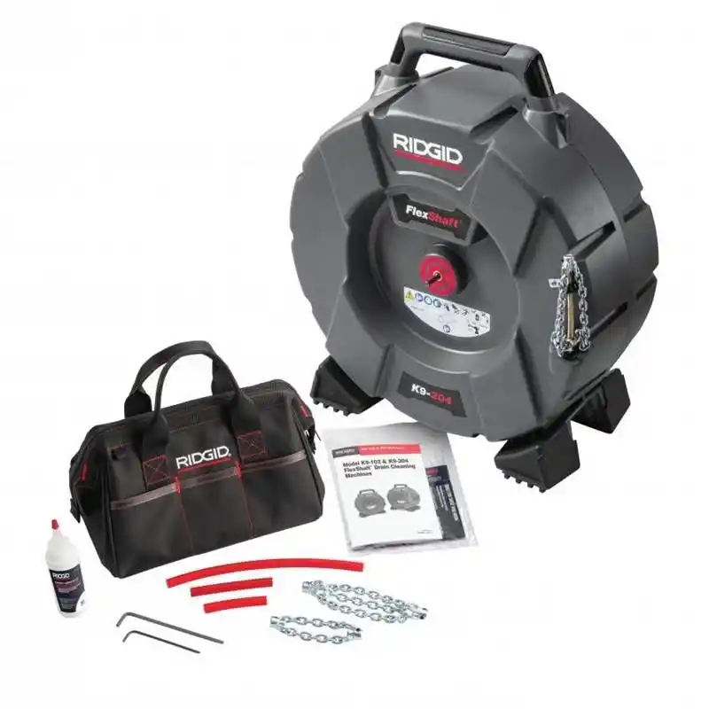 Ridgid 64278 K9-204 Global 2 FlexShaft Kanal Açma Temizleme