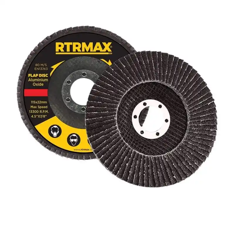Rtrmax RDF11560 115mm 60 Kum Alüminyum Oksit Flap Disk