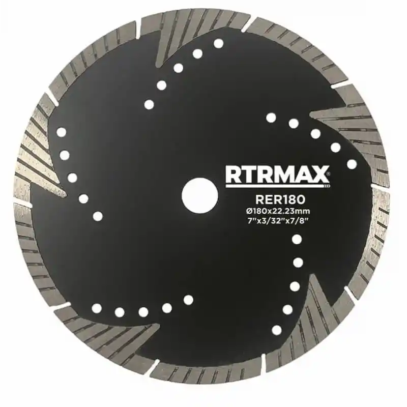 Rtrmax RER180 180 Turbo Elmas Testere Ekstra Uzun Segmentli