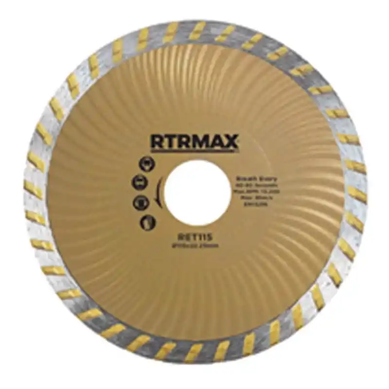 Rtrmax RET115 115 Turbo Kanallı Elmas Testere