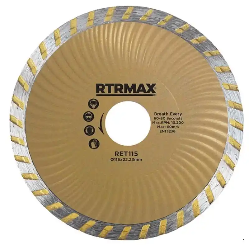 Rtrmax RET180 180 Turbo Kanallı Elmas Testere