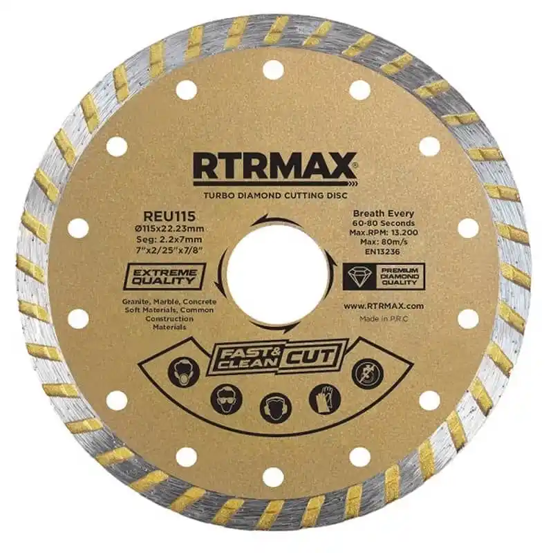 Rtrmax REU180 180 Turbo Elmas Testere