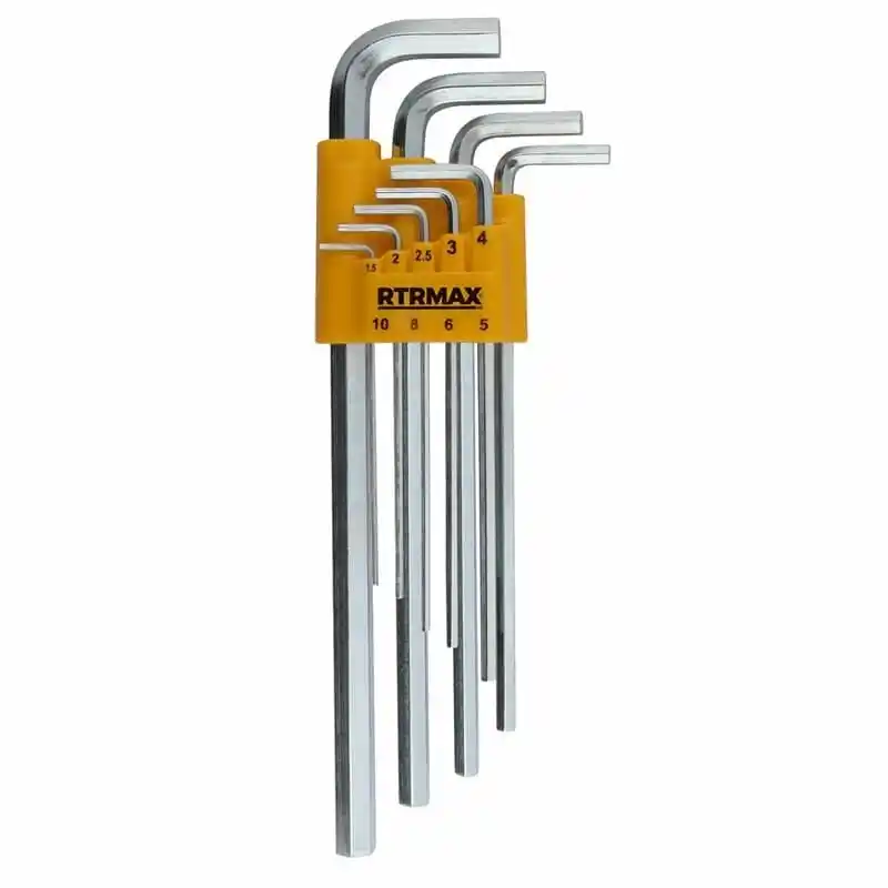 Rtrmax RH03852 9Lu Set Uzun Hex Alyan Anahtar