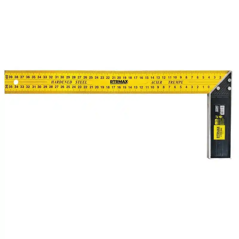 Rtrmax RH12430 300mm Sarı Marangoz Gönyesi