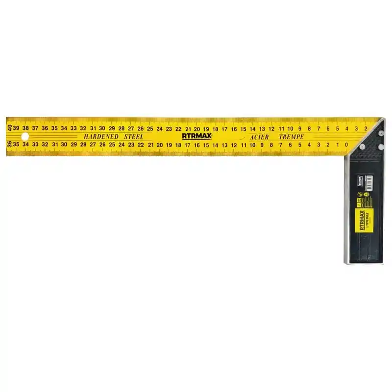 Rtrmax RH12440 400mm Sarı Marangoz Gönyesi