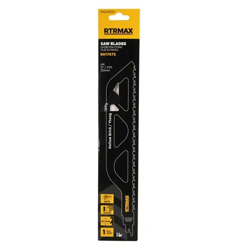 Rtrmax RH17673 Gazbeton Ytong Tilki Kuyruğu Testere 305mm