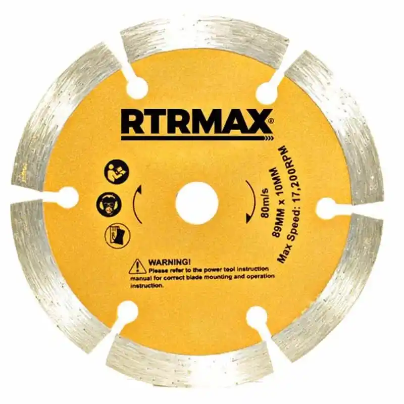 Rtrmax RRA089 RTM110 için 89mm Soketli Elmas Testere