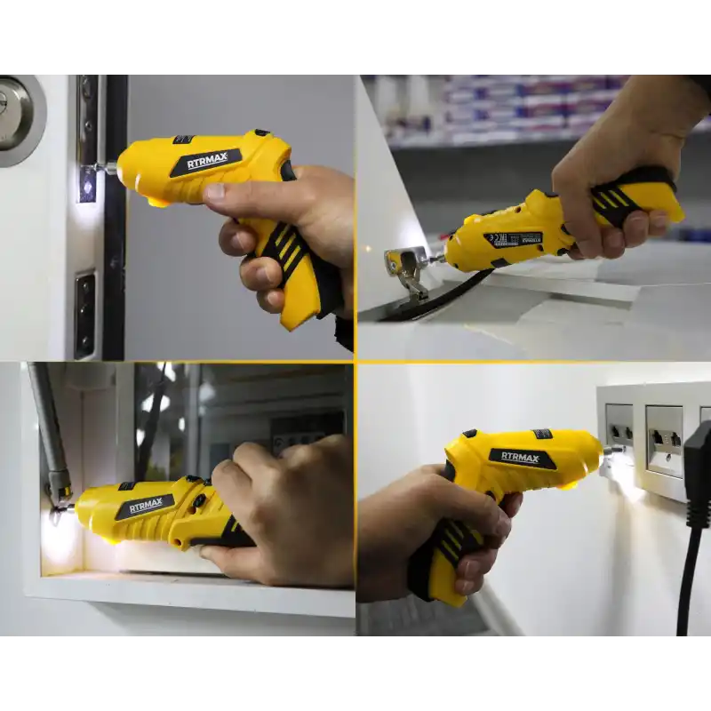 Rtrmax RTM326 Akülü Mini Vidalama Seti