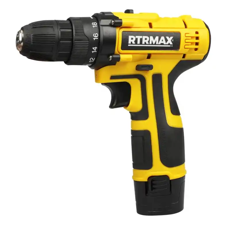 Rtrmax RTM332 Çift Akülü Darbesiz Matkap Vidalama