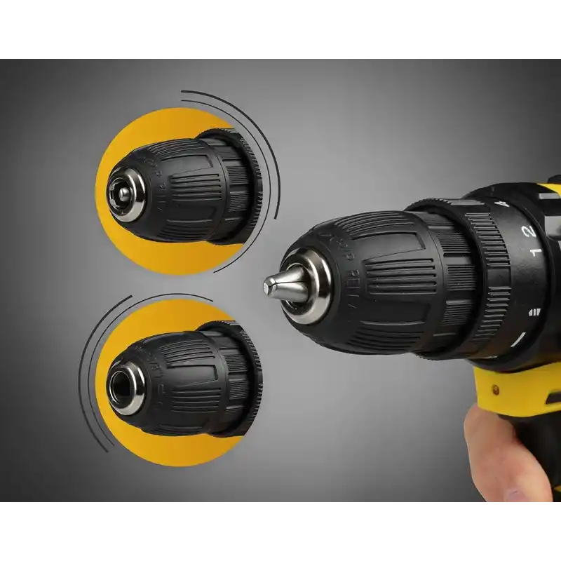 Rtrmax RTM332 Çift Akülü Darbesiz Matkap Vidalama