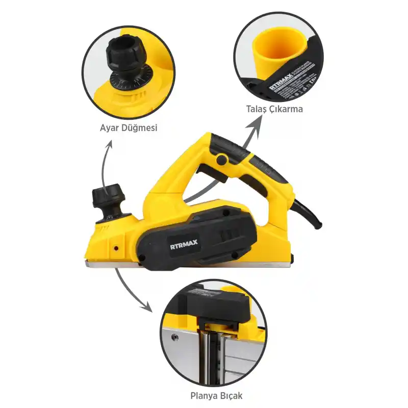 Rtrmax RTM3970 Elektrikli Planya