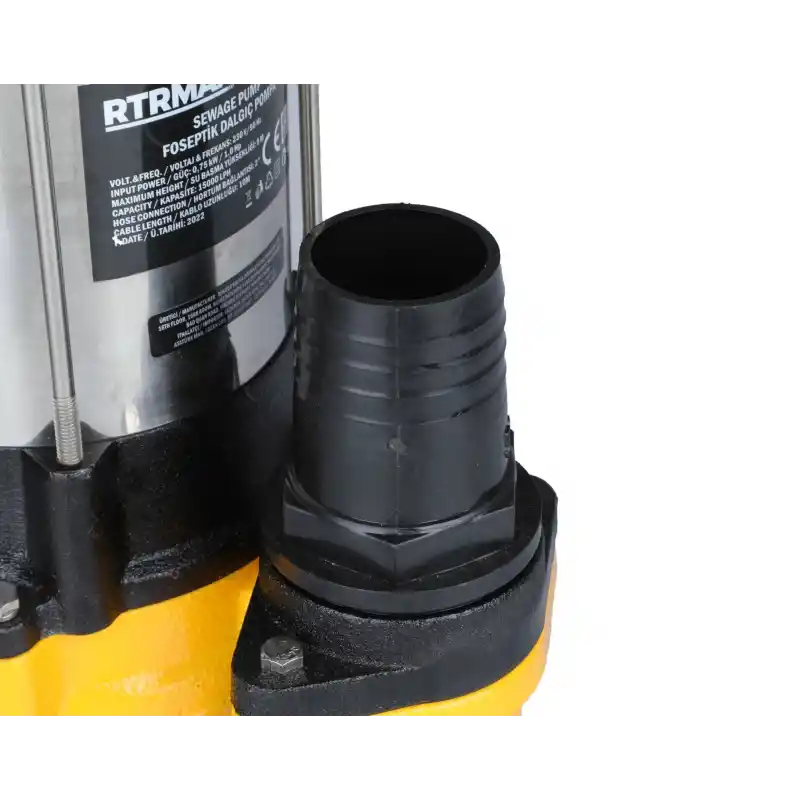 Rtrmax RTM841 Foseptik Dalgıç Pompa 1Hp