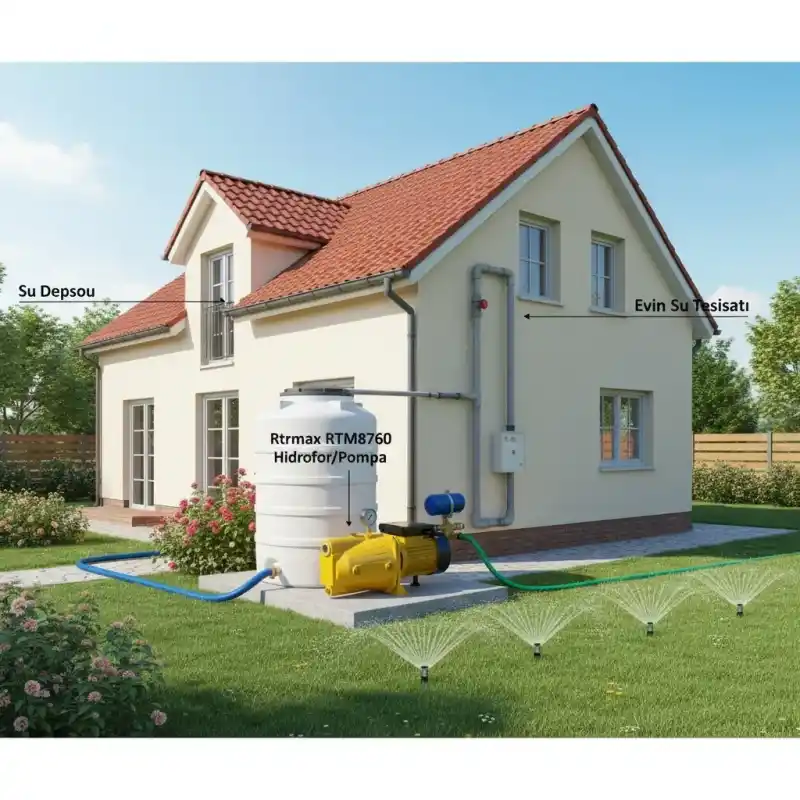 Rtrmax RTM8760 Jet Tipi Su Pompası 1 Hp