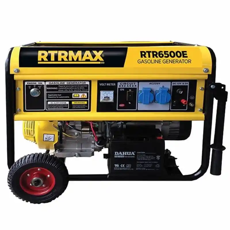 Rtrmax RTR6500E 6.2 kVA Monofaze Marşlı Benzinli Jeneratör