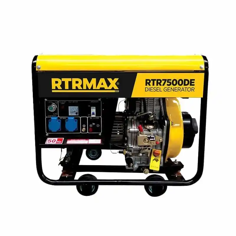 Rtrmax RTR7500DE 5.5 kVA Monofaze Marşlı Dizel Jeneratör