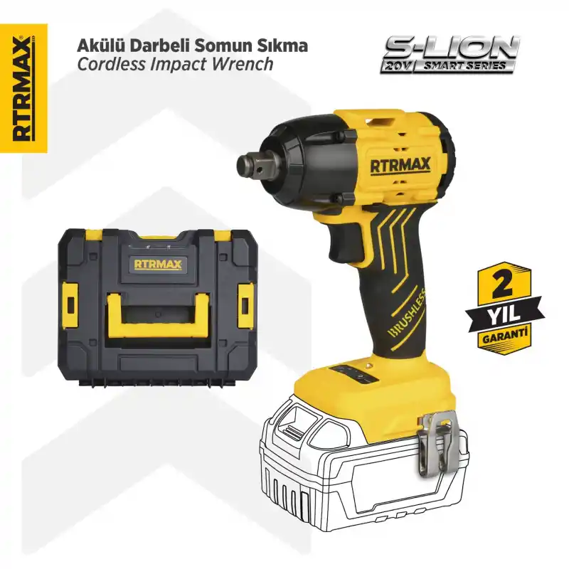 Rtrmax RTS5030B Solo Akülü Somun Sıkma