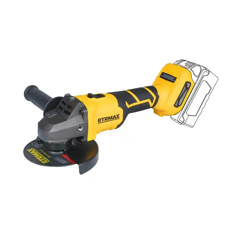 Rtrmax RTS5050B Solo Akülü Avuç Taşlama 125 mm