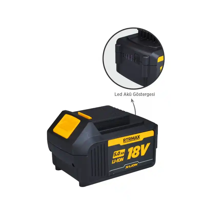 Rtrmax RTX1805 Akü Yedek Batarya 5.0 Ah