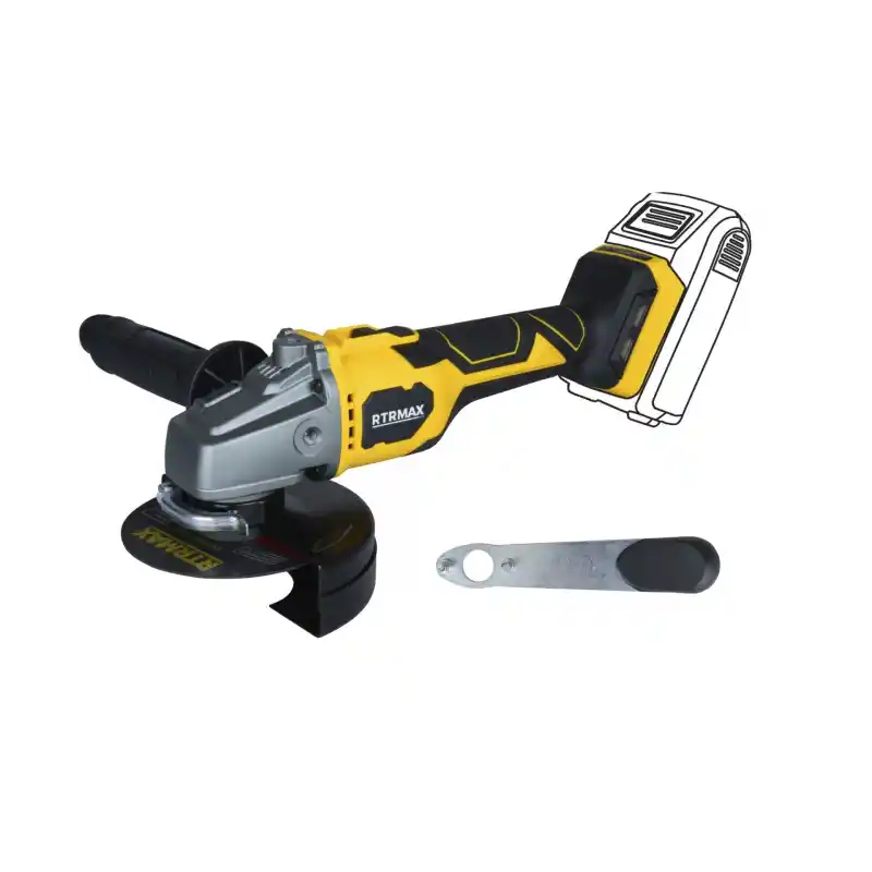 Rtrmax RTX3060B Solo Akülü Avuç Taşlama 125mm