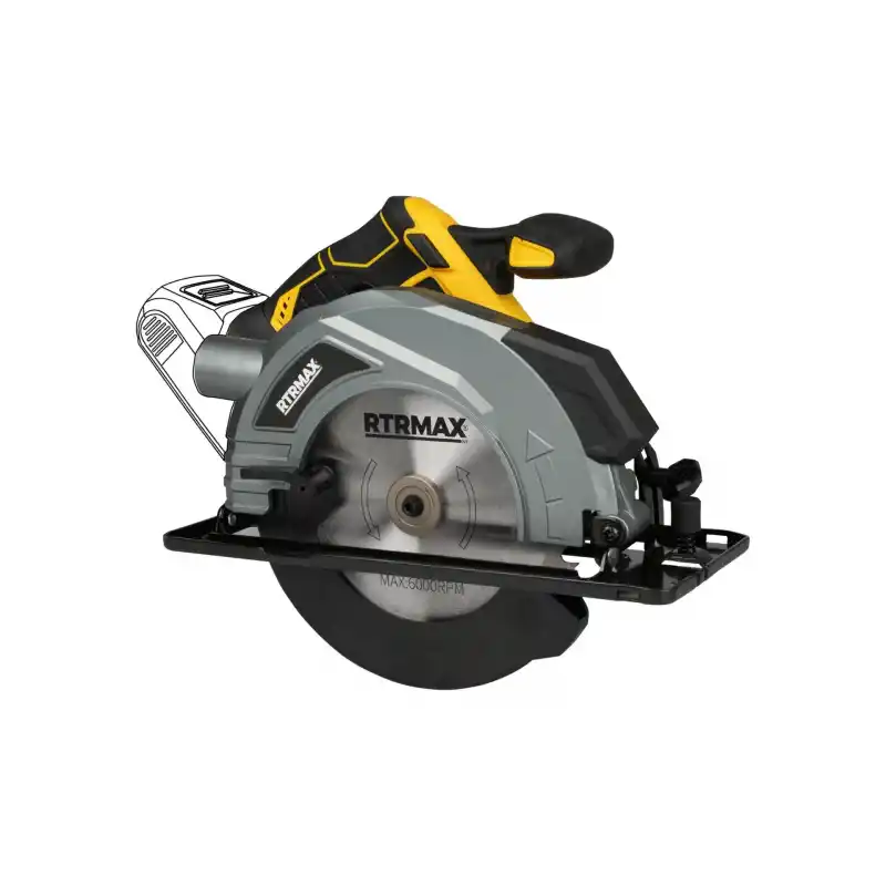 Rtrmax RTX3080B Solo Akülü Daire Testere 185 mm