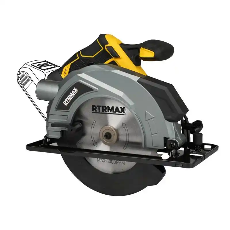 Rtrmax RTX3080B Solo Akülü Daire Testere 185 mm