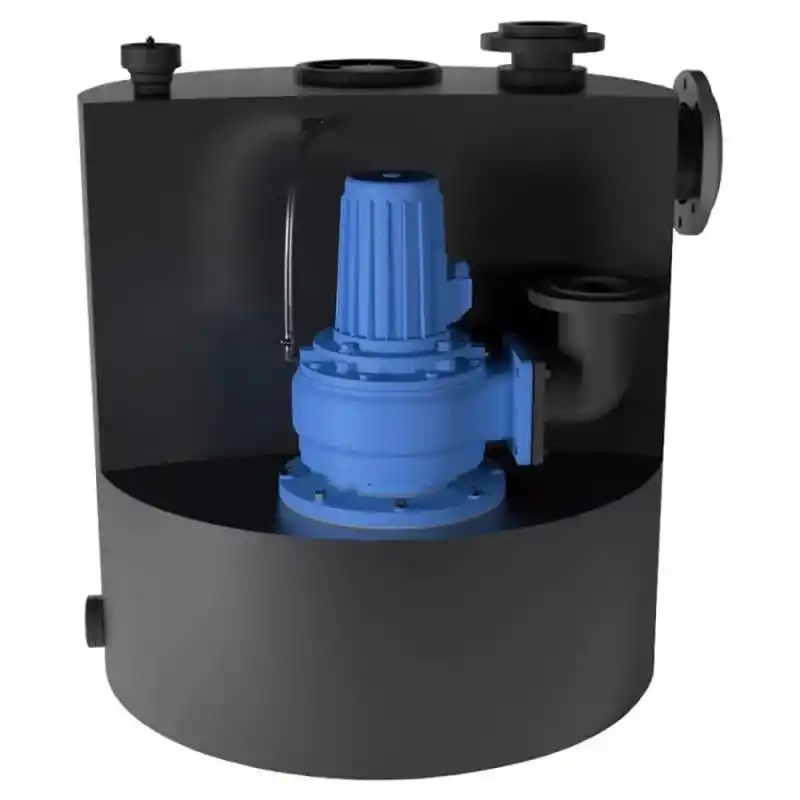 Sanicubic 1 SC 4.0 T Endüstriyel Foseptik Pis Atık Su Tahliye İstasyonu