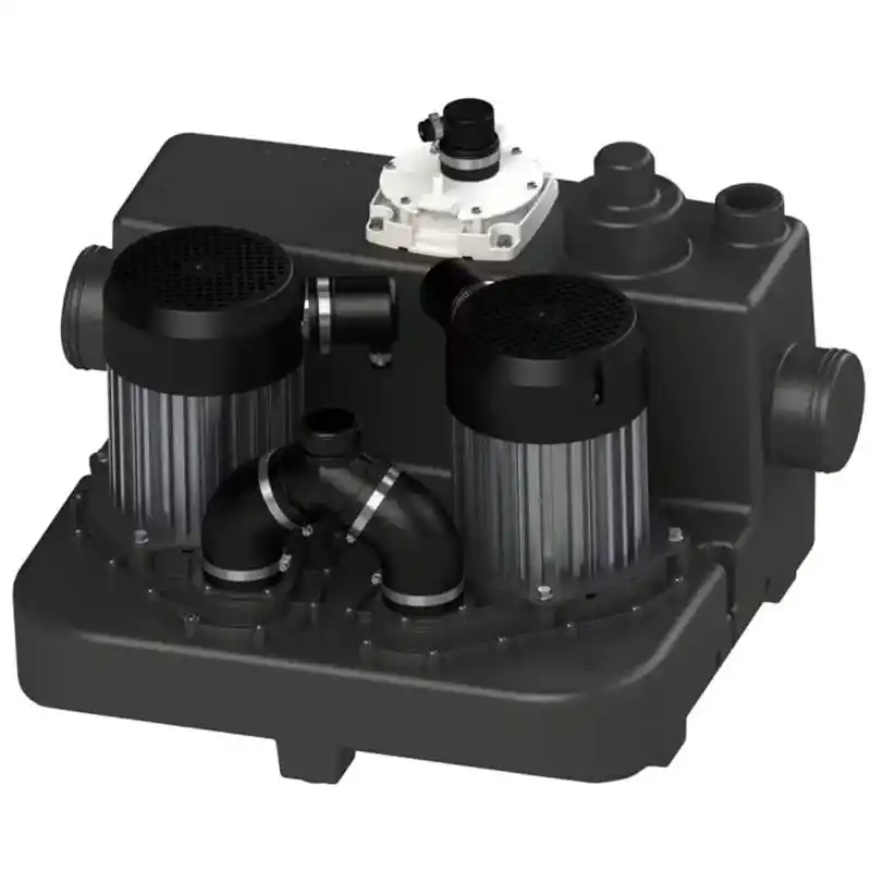 Sanicubic 2 GR HP Bıçaklı Çift Pompalı Öğütücü Foseptik Tahliye İstasyonu