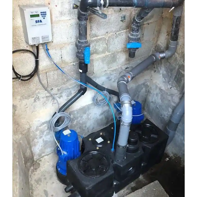 Sanicubic 2 GR SE71.2 T Endüstriyel Foseptik Pis Atık Su Tahliye İstasyonu