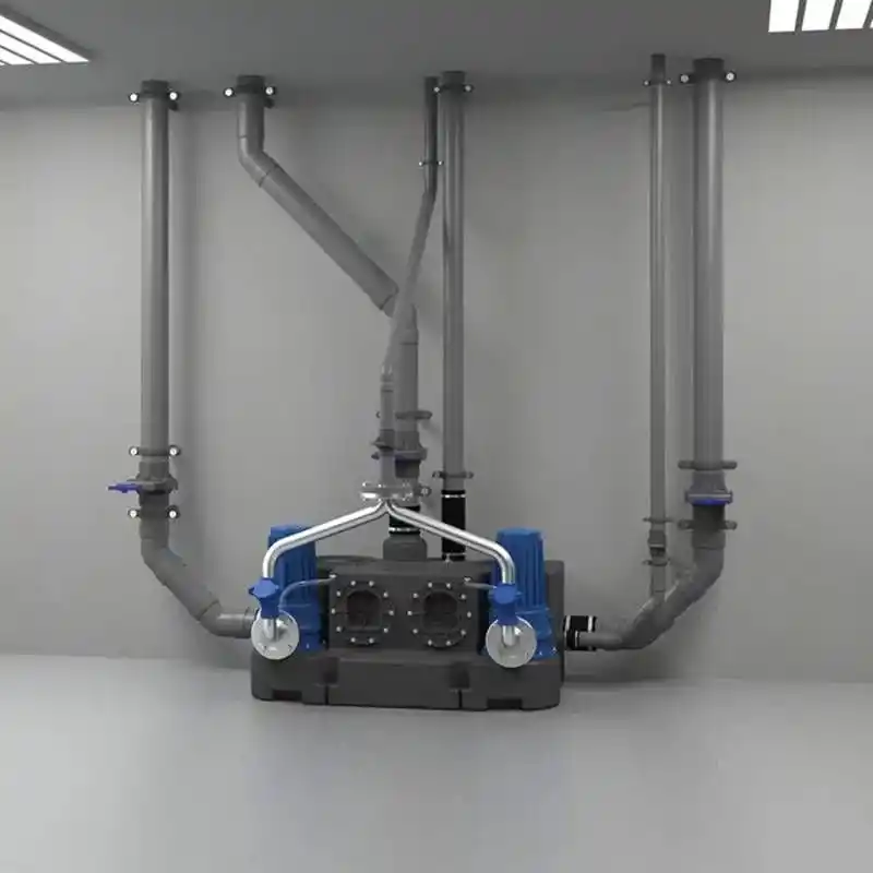 Sanicubic 2 GR SE71.4 T Endüstriyel Foseptik Pis Atık Su Tahliye İstasyonu