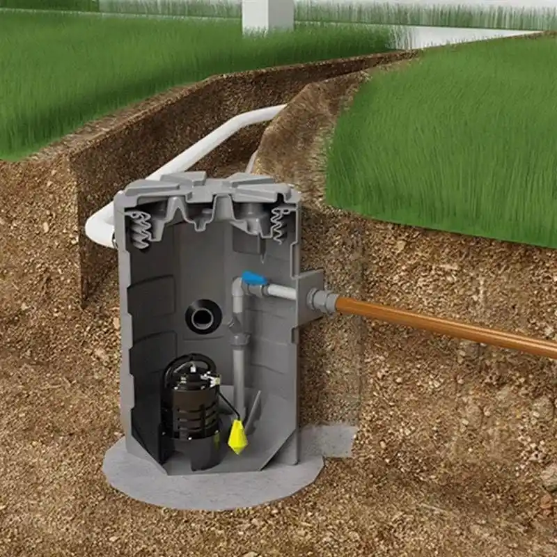 Sanihydro SANIFOS 280 1 VX S Wortex Pompalı Foseptik ve Pis Su Tahliye İstasyonu