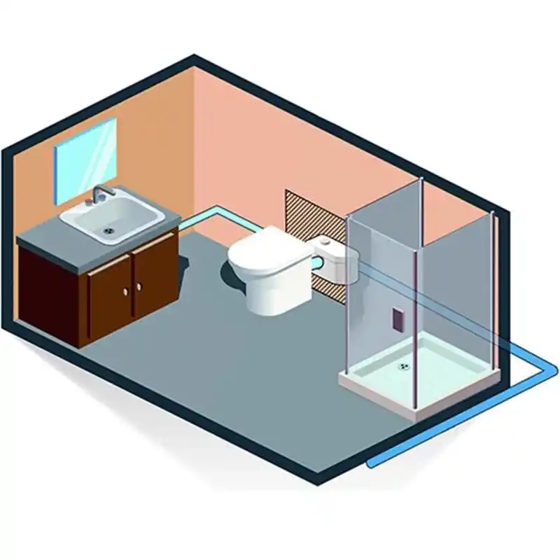 Sanihydro Sanipro XR Bıçaklı Öğütücü Foseptik Wc Banyo Tahliye Pompası